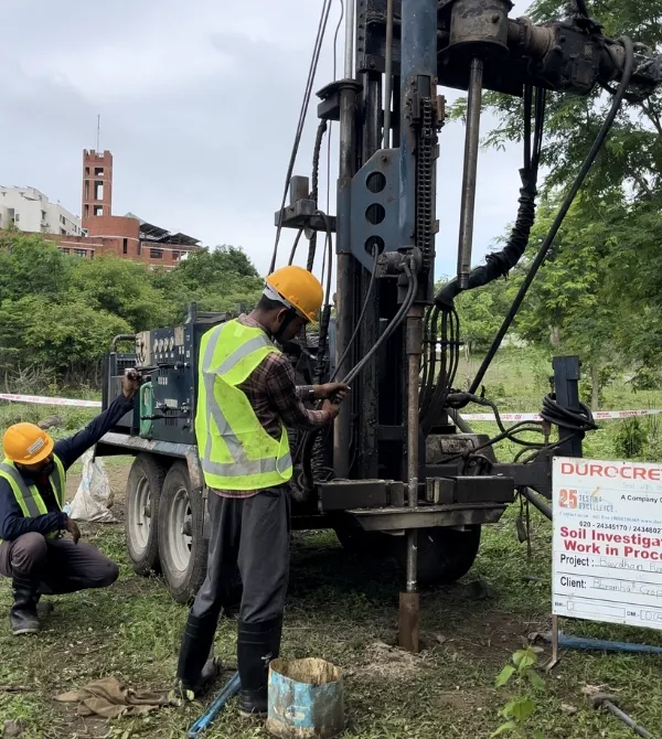 soil investigation and geotechnical testing